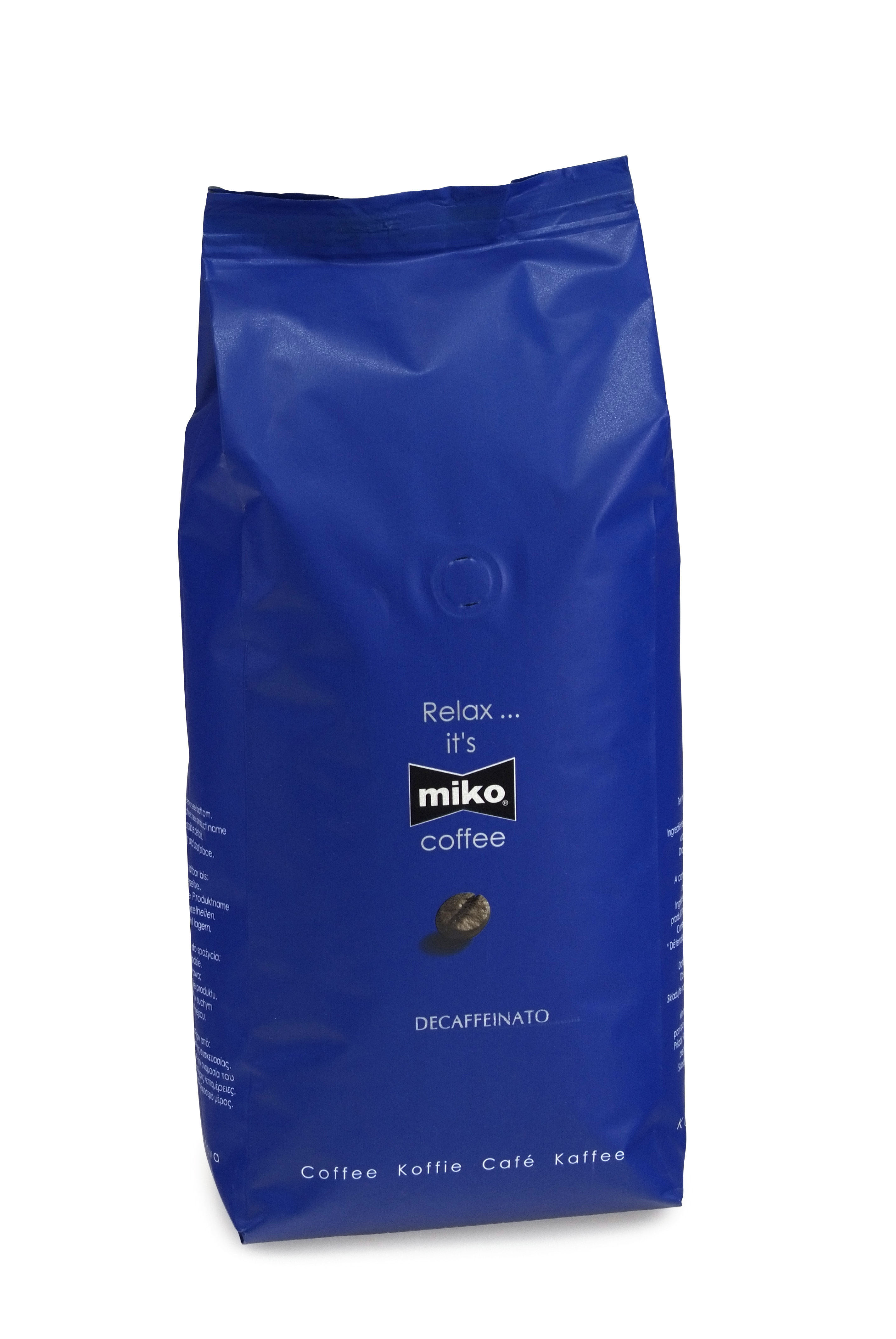Cafea decafeinizata, 1 kg, Miko, Cafea boabe